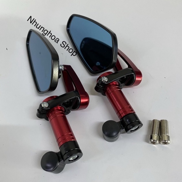 Gương gù CRG lắp chân gương Nhôm CNC đủ màu- chân thẳng giá 1 chiếc