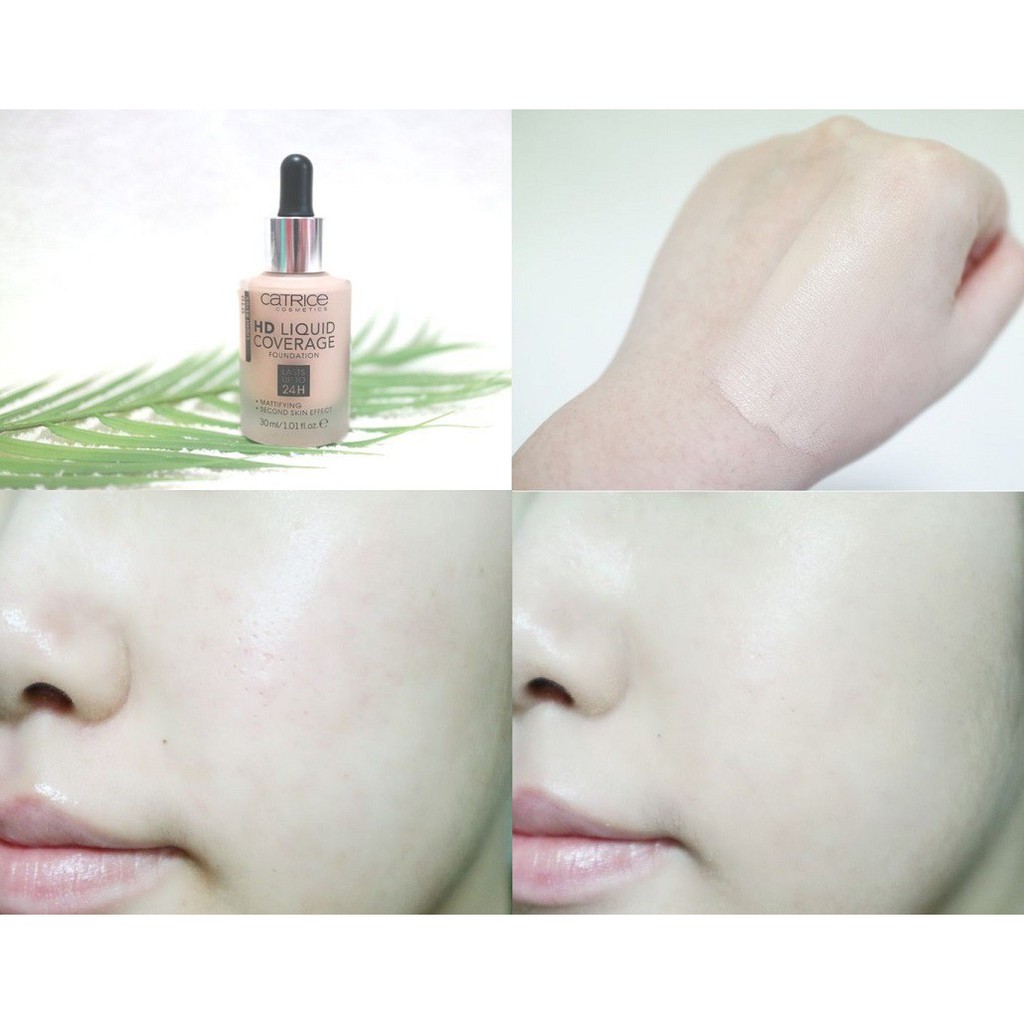 Kem Nền Che Phủ Kiềm Dầu 24H Catrice HD Liquid Coverage Foundation Tone 20