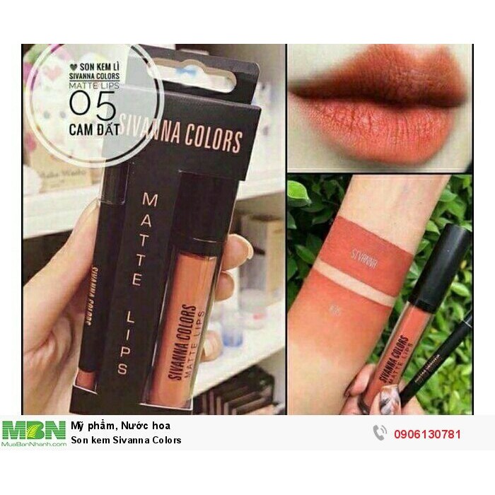 Son kem lì Sivanna Colors Matte Lips | BigBuy360 - bigbuy360.vn