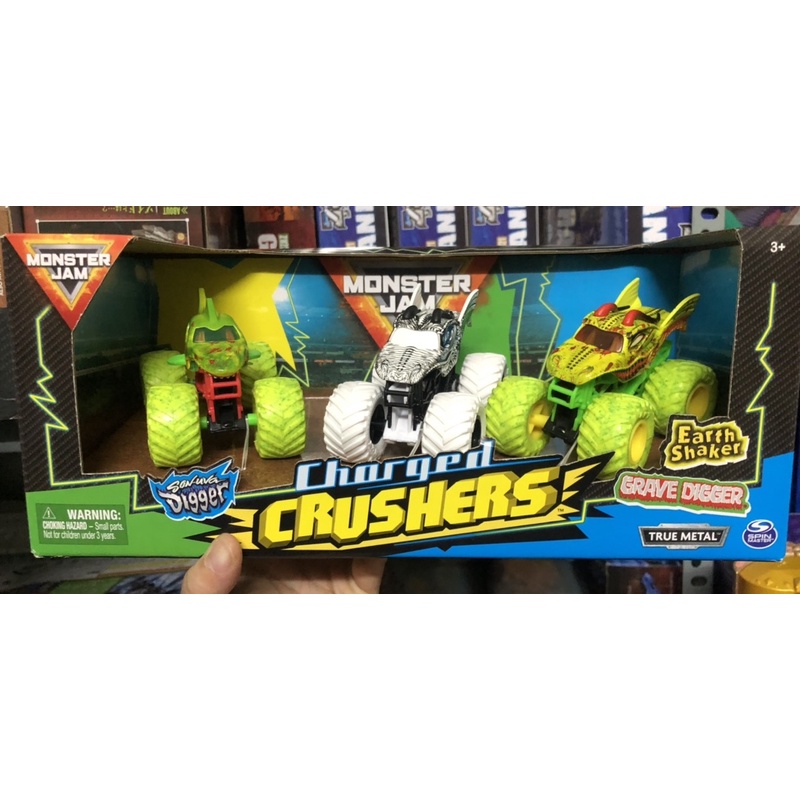 Bộ 3 xe quái vật Monster Jam cực độc