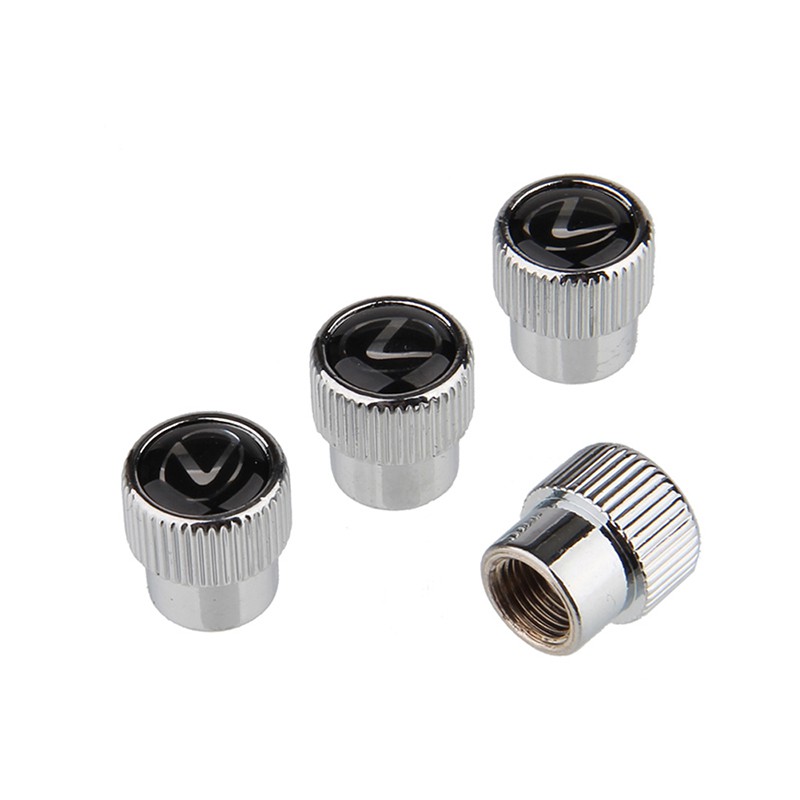 Bộ 4 Nắp Đậy Van Bánh Xe Ô Tô Lexus Rx300 Rx350 Is250 Gs300