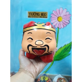 heo đất handmade - Ông Thần Tài