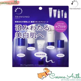 [ Mini] Set Sản Phẩm Dưỡng Da Transino 5 Sản Phẩm
