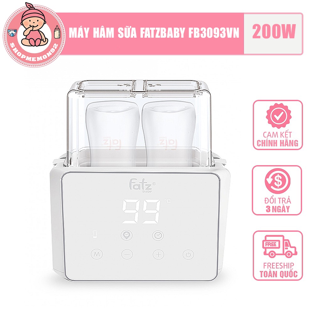 Máy hâm sữa FATZBABY FB3093VN tiệt trùng điện tử Dou 3