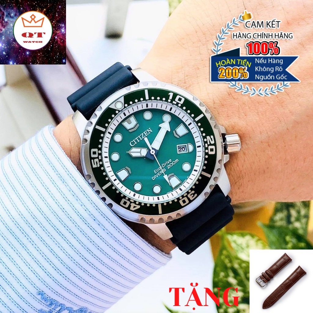 Đồng Hồ Nam CITIZEN Eco-Drive Promaster Diver BN0158-18X Chính Hãng Tặng Dây Da Cao Cấp