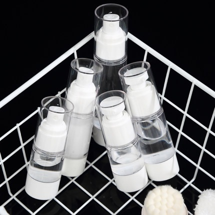 Chai Rỗng 4 Kích Cỡ Bằng Nhựa Trong Suốt Dạng Xịt Đựng Tinh Chất / Dung Dịch Dưỡng Da