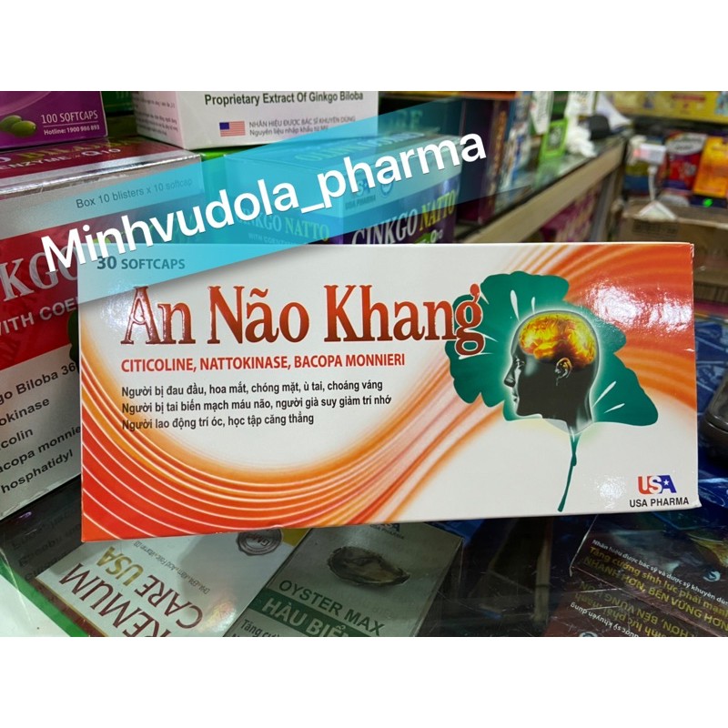 Viên An Não Khang - Tuần hoàn não tốt