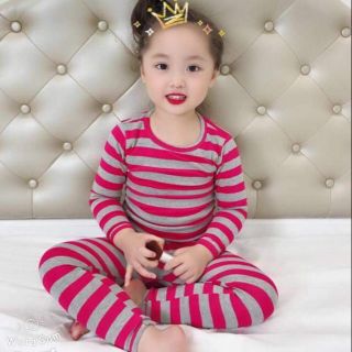 Combo 3 bộ kẻ coton len