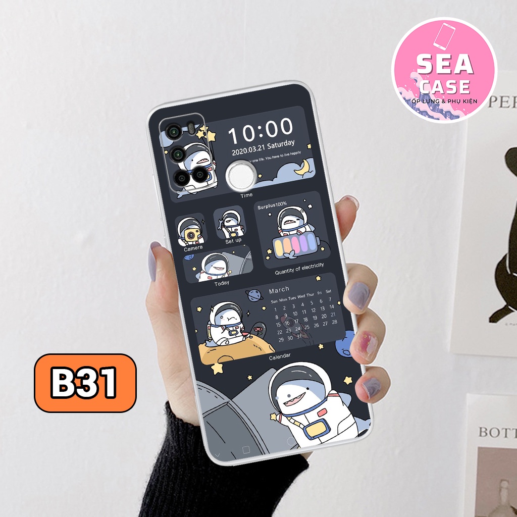 Ốp lưng VSMART JOY 4 hình phi hành gia siêu hot,bền,đẹp – ốp dẻo chống trầy,chống va đập
