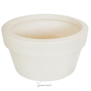 Chậu đất nung 17x9cm - Vườn sen đá