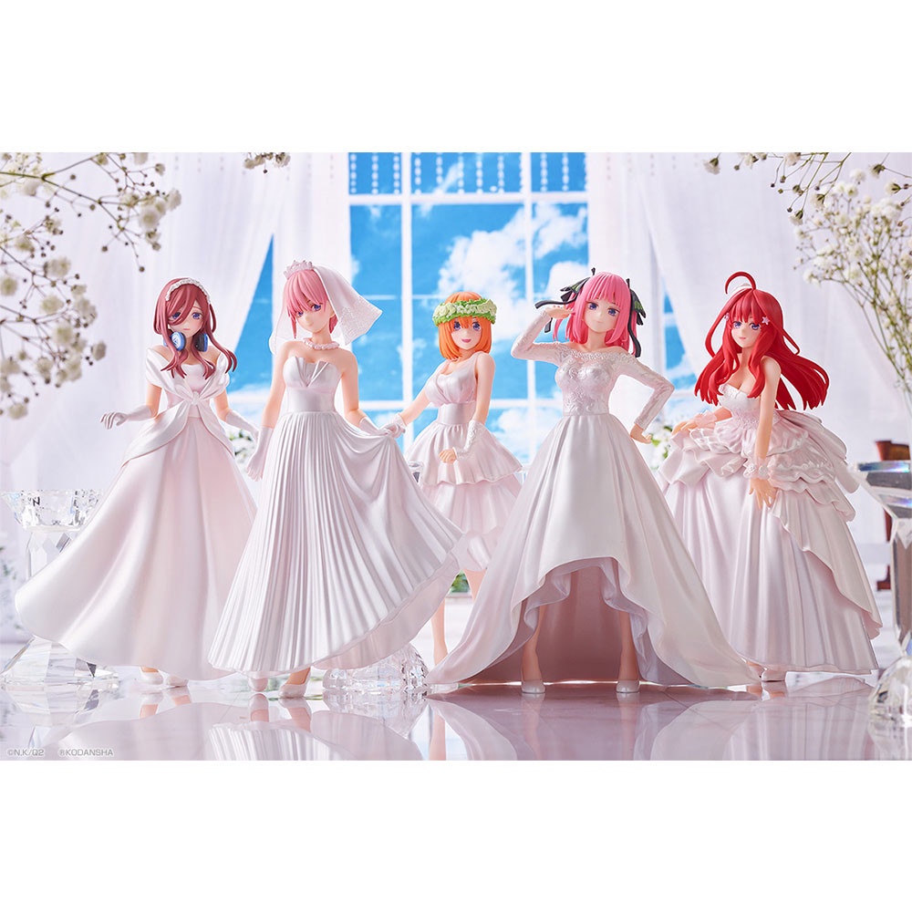 Mô Hình Figure Nhân Vật Anime Gotoubun no Hanayome ∬, Nakano Itsuki, Ichiban Kuji (E Prize), Bride (Bandai Spirits)