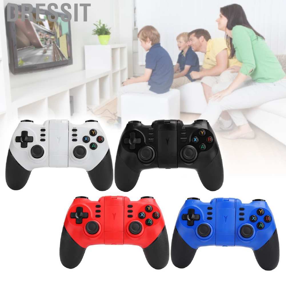 Dressit Wireless Bluetooth Gamepad Game Controller for Smart Phone/Tablet/TV /PC /PS3 Console