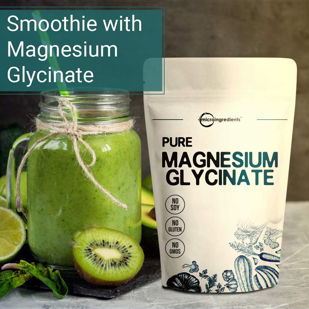 Magnesium Glycinate Bột 250g - Dạng Hấp Thu Tốt của Magnesium Mg - Micro Ingredients
