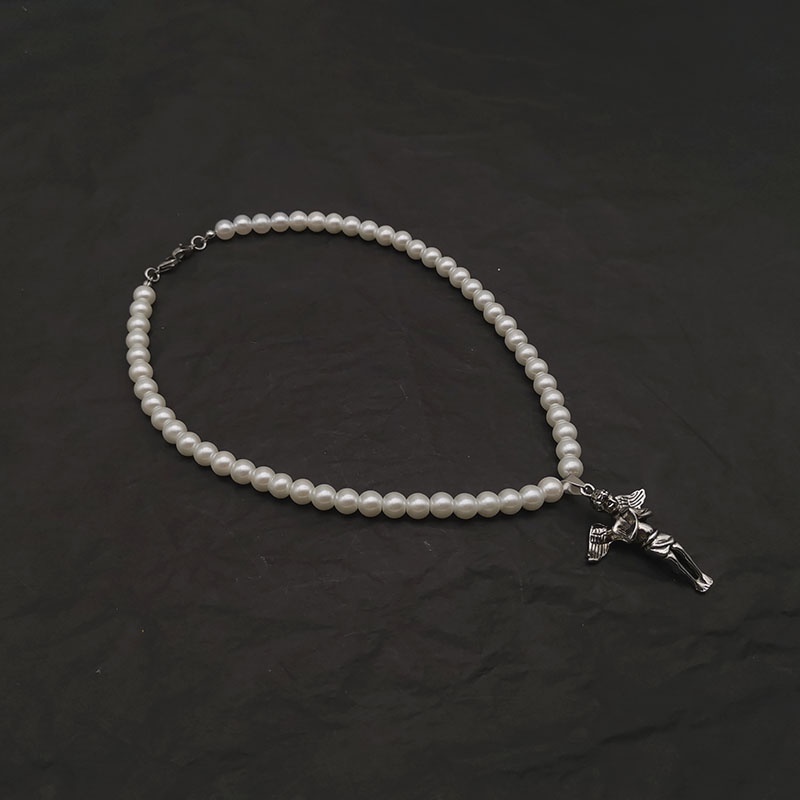 Dây chuyền Nam Bạc Đẹp Unisex Cá Tính Ngầu Thời Trang Nam Basic MAS Chain 2 Dây Lucifer Store Vòng Titan không gỉ - MAS