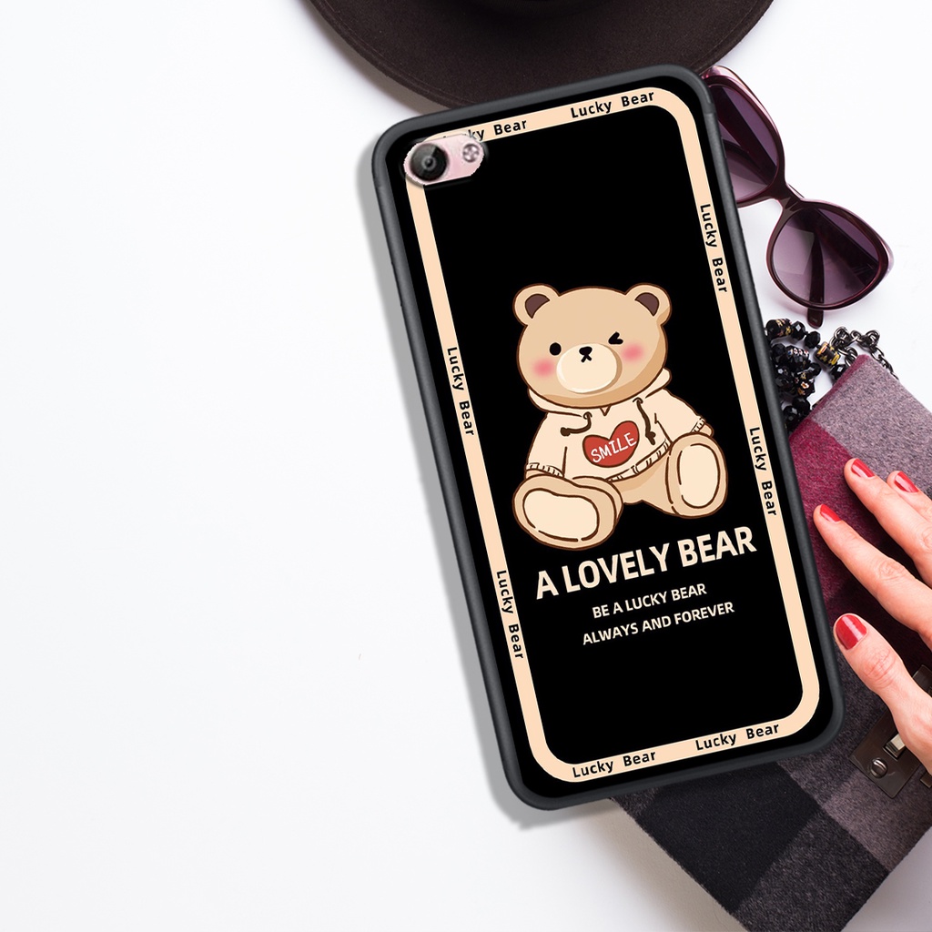 Ốp Lưng VIVO Y53  -Y55 - Y66 - Y67 - Y71 - Y81 - Y81s - Y83 , In Hình "Lovely Bear". Đẹp, Bền, Màu Sắc Bắt Mắt.