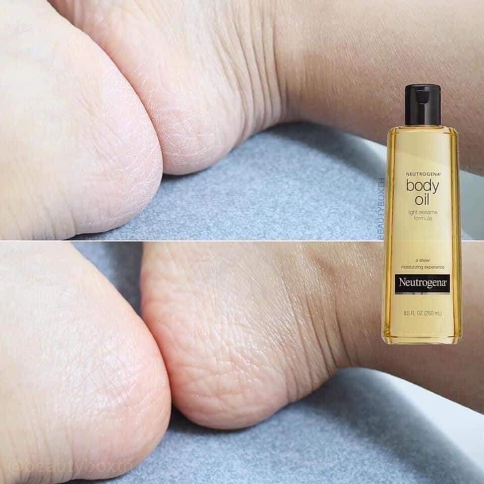 [Ảnh thật] [Giá hủy diệt] Dầu Dưỡng Thể Neutrogena Body Oil Light Sesame Formula | BigBuy360 - bigbuy360.vn