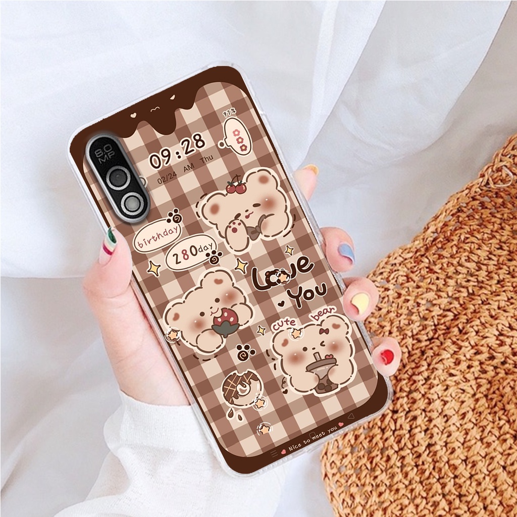 Ốp Lưng VSMART BEE - BEE 3  - LIVE - STAR , In Hình Gấu&Thỏ Siêu Cute và Đẹp.