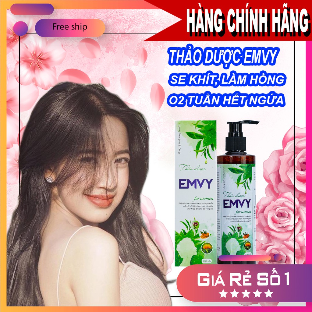 Xịt, rửa Thảo dược Emvy chữa lành Viêm Phụ Khoa chỉ sau O2 tuần giá tốt