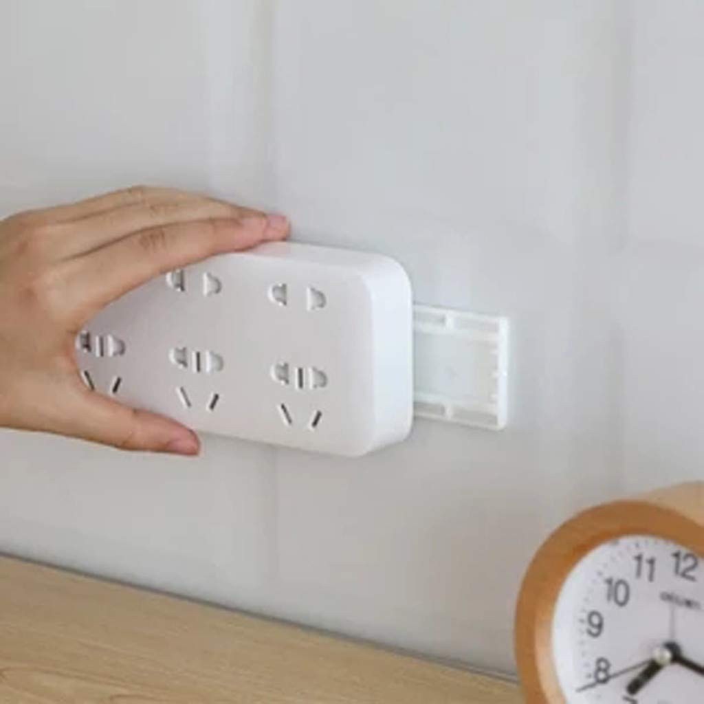 Ổ cắm treo tường không cần khoan không để lại dấu vết tiện dụng cho gia đình
