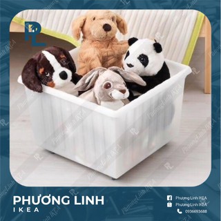 Thùng đựng đồ có bánh xe IKEA