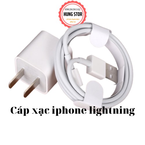 Dây cáp xạc nhanh, Cáp xạc tiêu chuẩn Apple lightning sử dụng cho iphone, ipad, ipod, mac book