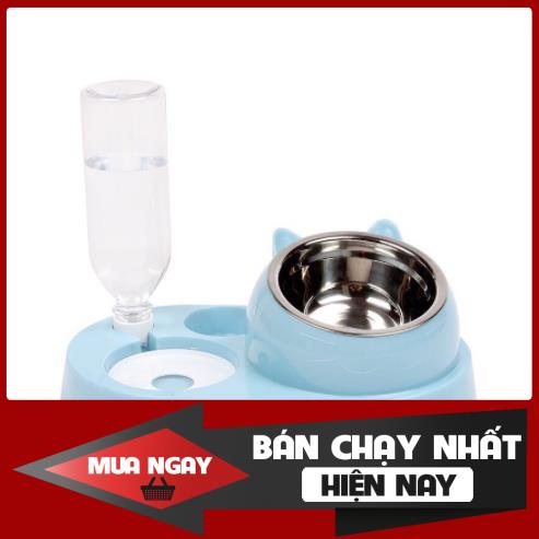 [❌GIÁ SỈ❌] Bát cho mèo, đôi, uống nước tự động, chó, đựng thức ăn, ăn cơm chống lật, đồ dùng thú cưng ❤️