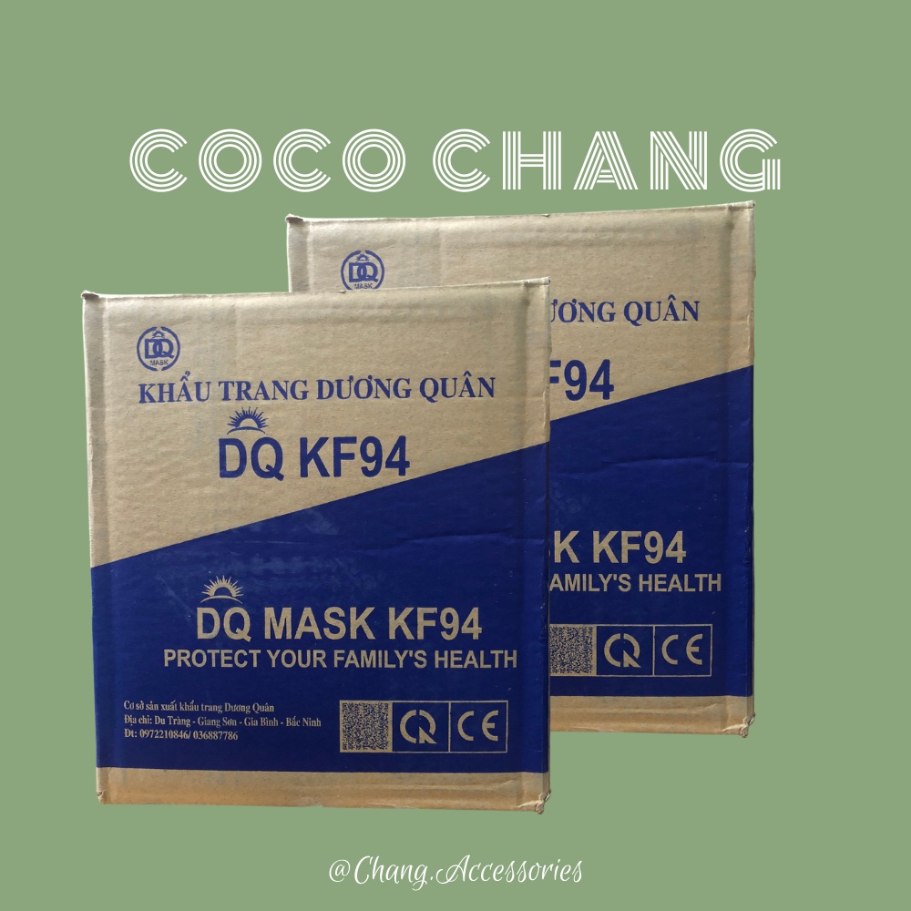 Thùng khẩu trang kf94 30 túi, khẩu trang y tế 300 chiếc - Cocochang shop