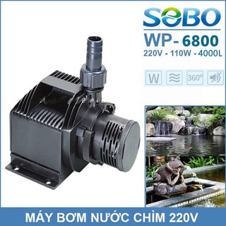 Máy bơm nước sobo wp6800 - máy bơm hút cặn cho hồ cá