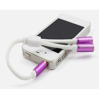 🍎 CÁP CHIA LOA  JACK 3.5 TỪ 1 RA 2-APPLE- 4 KHỨT CÓ MIC