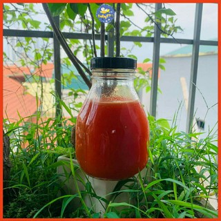 Hàng mới về chai thủy tinh vuông lùn 300ml