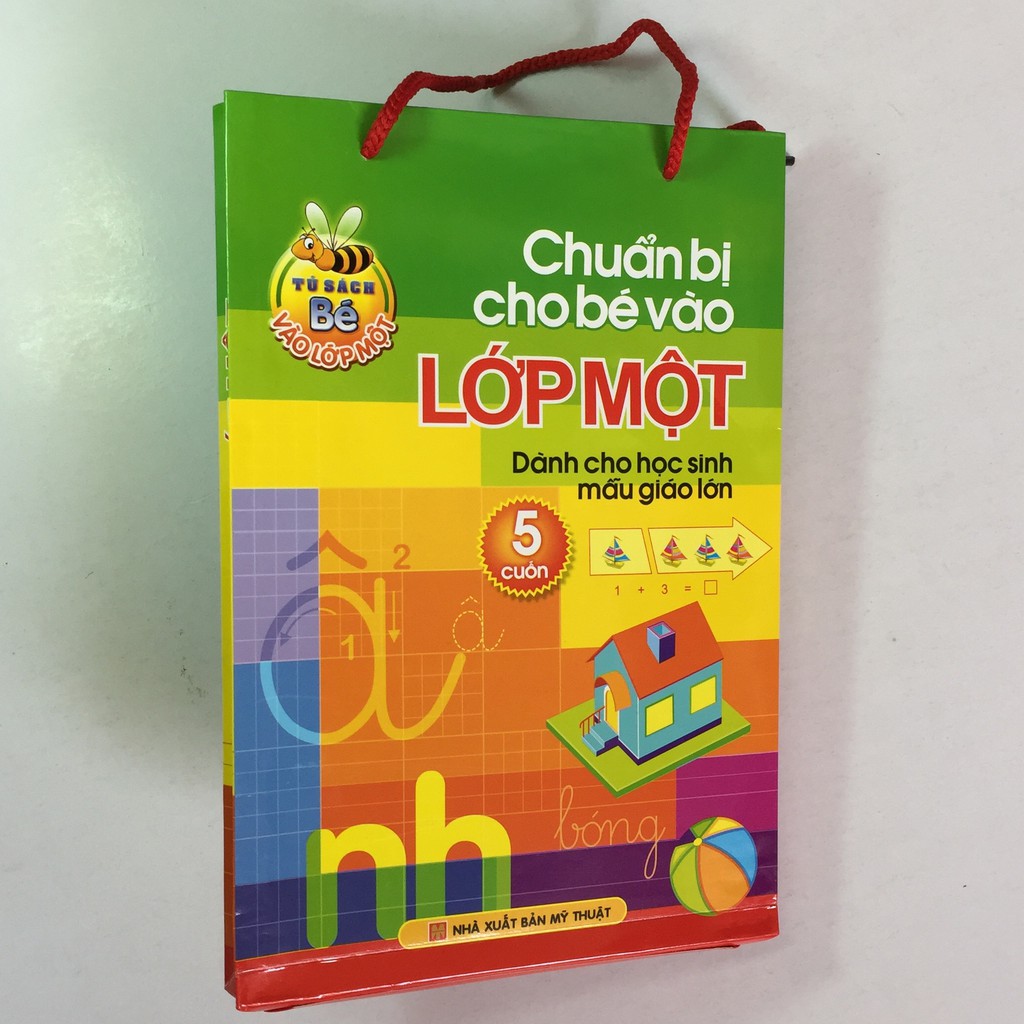 Sách - Chuẩn Bị Cho Bé Vào Lớp Một - Dành Cho Học Sinh Mẫu Giáo Lớn ( Túi 5 Cuốn )