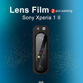 Imak Kính Bảo Vệ Phim Ống Kính Sony Xperia 1 II Ống Kính Máy Ảnh Kính Cường Lực Phim Điện Thoại Di Động Bảo Vệ Ống Kính