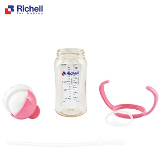 BÌNH ỐNG HÚT PPSU RICHELL (DUNG TÍCH 260ML)