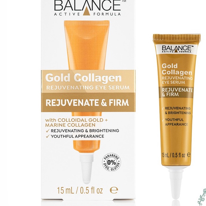 Dưỡng mắt Gold Collagen Rejuvenating Eye Serum Balance 15ml