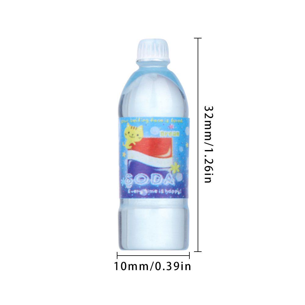Set 10 Mô Hình Chai Nước Uống Mini Cho Nhà Búp Bê ob11