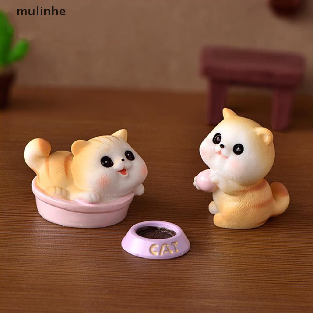 1 Mô Hình Mèo Con Xinh Xắn Dùng Để Trang Trí Nội Thất
