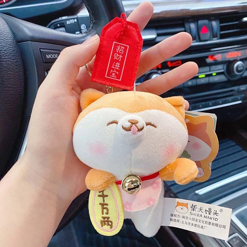 Móc Khóa Hình Chú Chó Corgi Hoạt Hình 12CM Dễ Thương