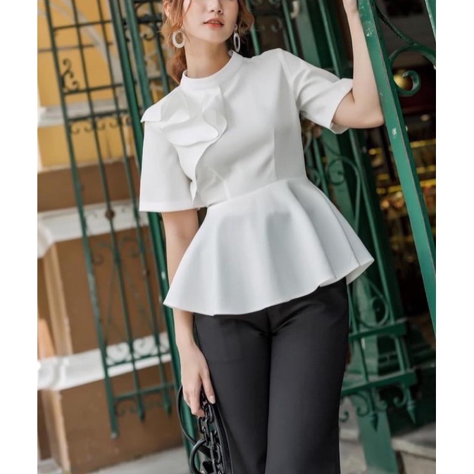 [XƯỞNG MAY] Áo kiểu G259 CÓ BIGSIZE kiểu dáng đẹp tinh tế, dễ phối đồ đi làm hoặc dạo phố đều đẹp GEM.VN
