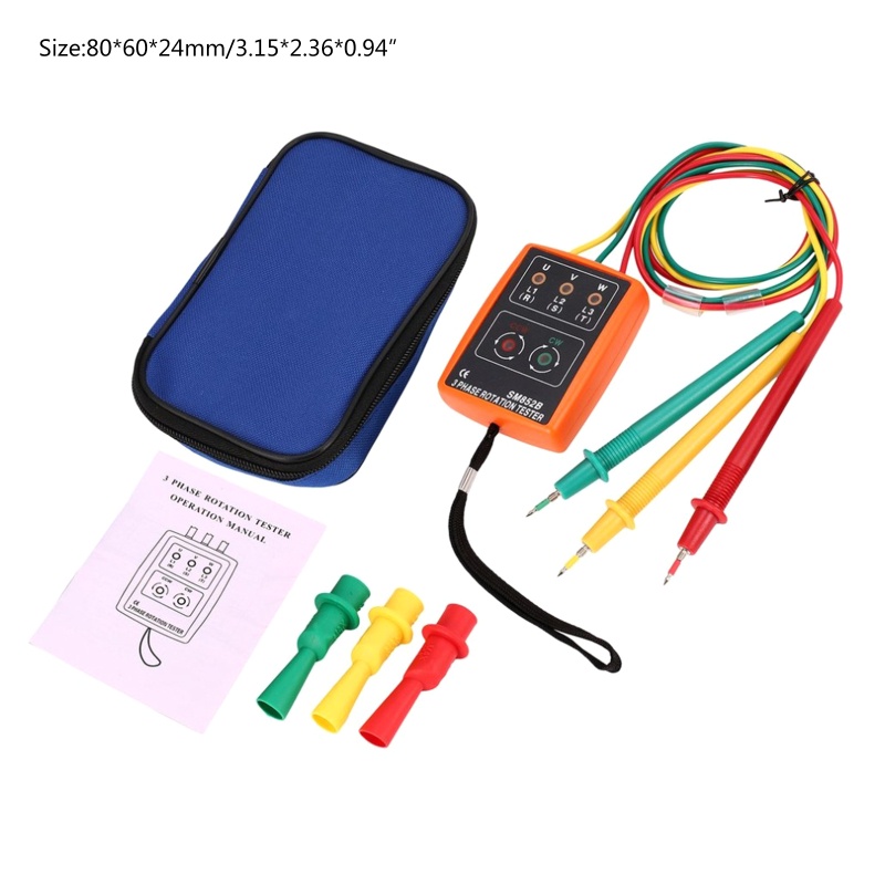 Thiết Bị Đo Tần Số Kỹ Thuật Số Có Đèn LED Cho Còi Báo Động 3 P