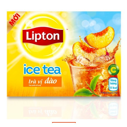 TRÀ LIPTON ICE TEA 224G VỊ ĐÀO/ CHANH MẬT ONG/XOÀI (16 Gói x 14gr)