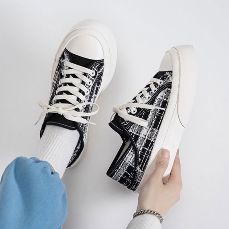 Giày Lười Canvas Đế Dày Chống Trượt Thời Trang Cho Nữ