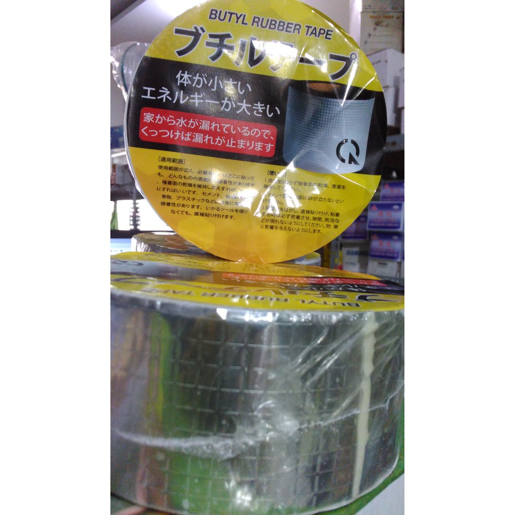 Băng Keo Chống Dột Mái Tôn, Chống Thấm Nước Trần Nhà Nhật Bản Bản Rộng 5cm Giá Rẻ Npp.