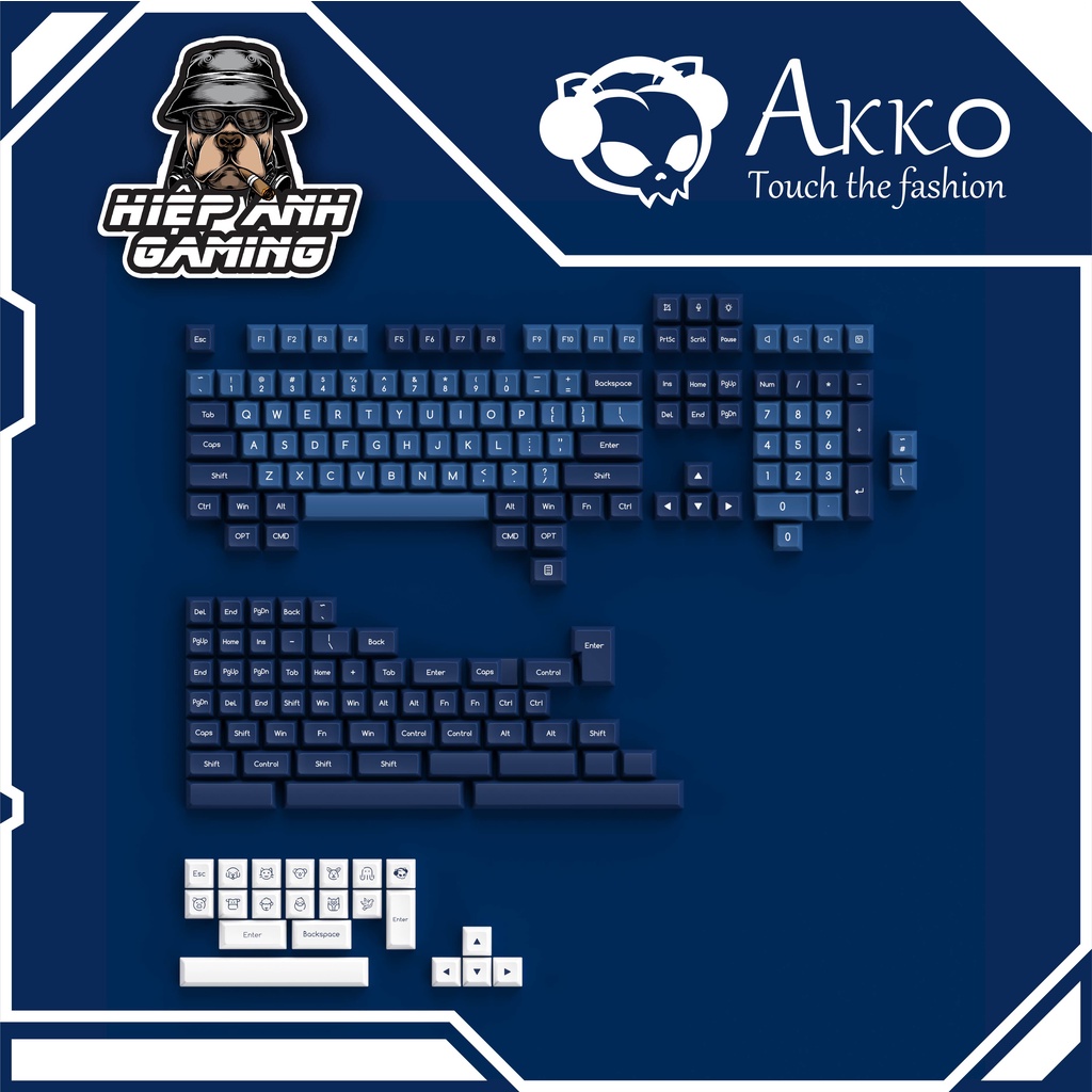 AKKO Keycap Set – OceanStar  | Hàng chính hãng Akko Việt Nam