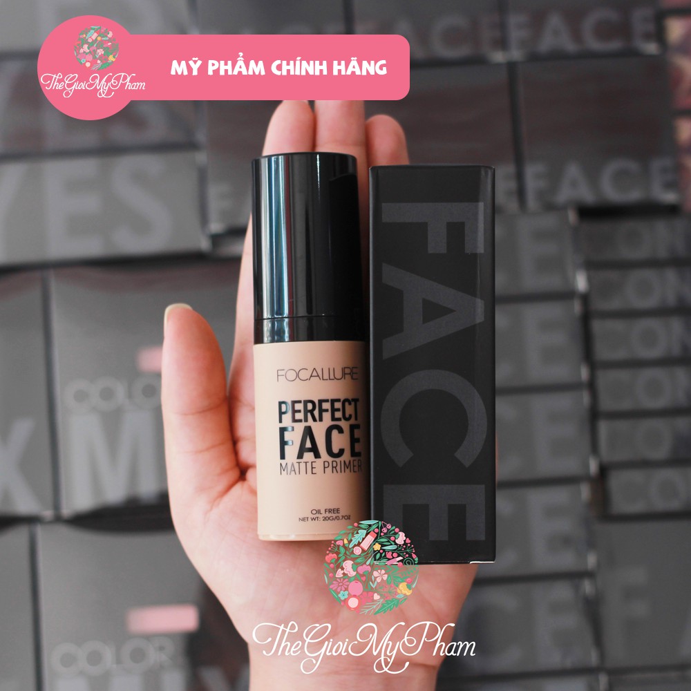 Kem Lót Trang Điểm Kiềm Dầu Focallure Perfect Face Matte Primer 20g