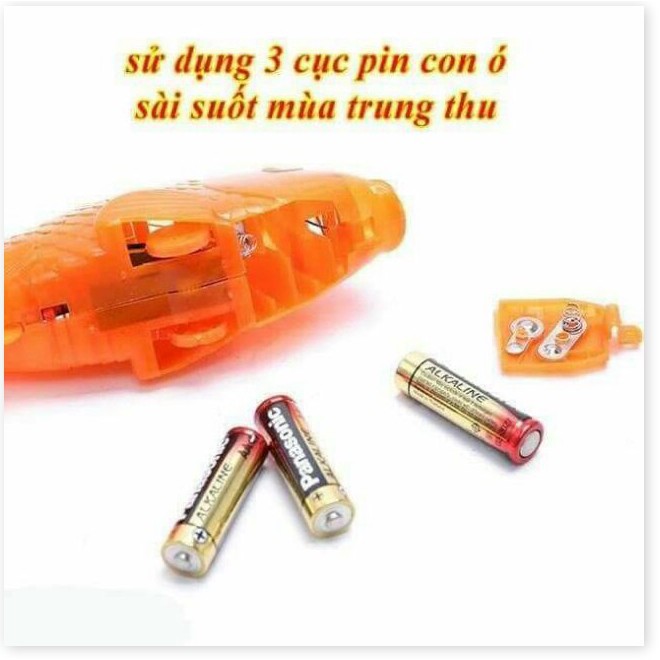 {Sẵn Hàng} đèn cá phát nhạc phát sáng