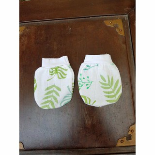 Set 3 cặp bao tay sợi tre thiên nhiên mamaru
