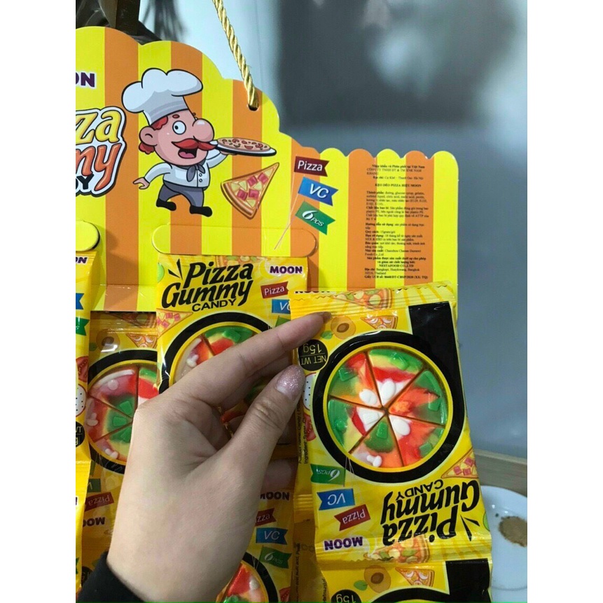 KẸO DẺO THÁI LAN VỊ TRÁI CÂY PIZZA 15G