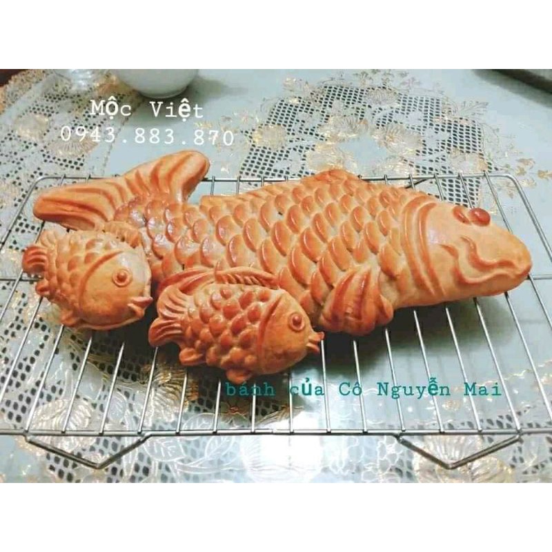 KHUÔN BÁNH GỖ CÁ CUTE