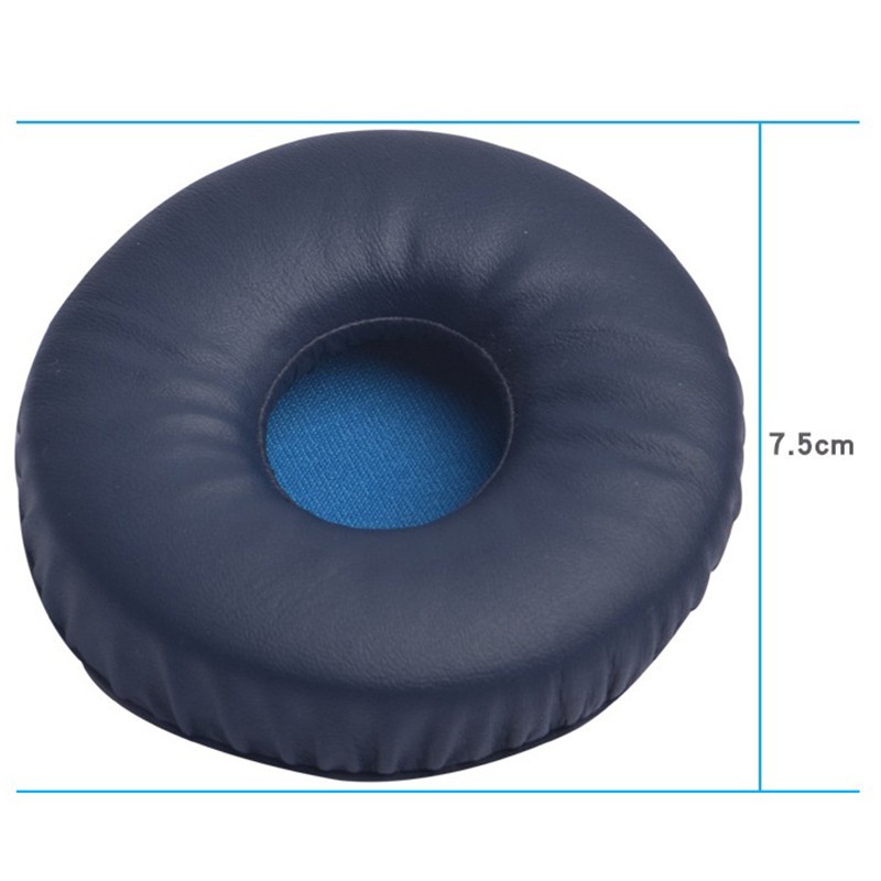 Ear Pads Replaceable Earphone Accessories Suitable for Sony WH-XB700 Bluetooth Headset Sleeve 75mm Sleeve Dark Blue