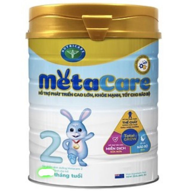 Sữa bột MetaCare 2 Gold mẫu mới, 900g (Hsd 2023)